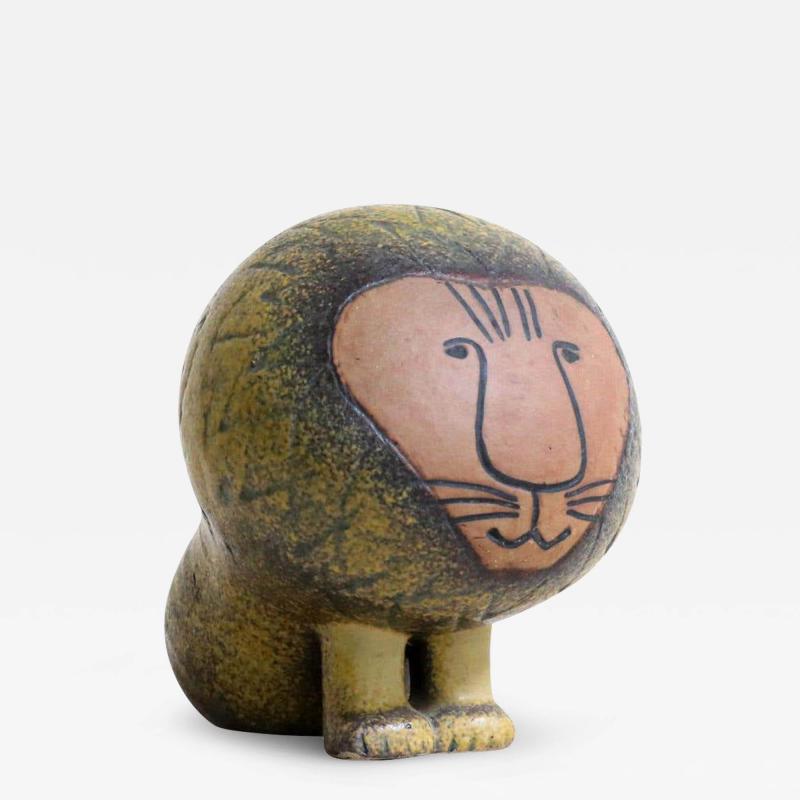 Lisa Larson Lisa Larson African Series Ceramic Lion Sculpture for Gustavsberg