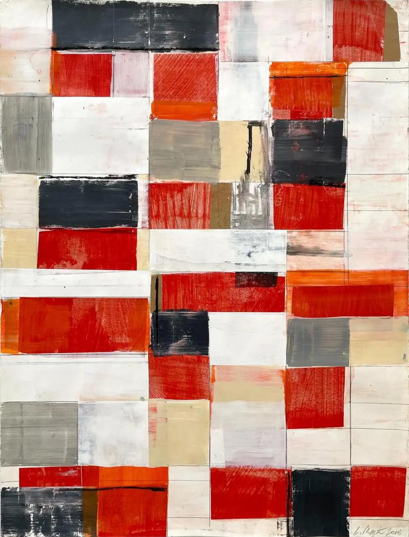 Lloyd Martin Lloyd Martin Grid 15 16 Mixed Media 2015