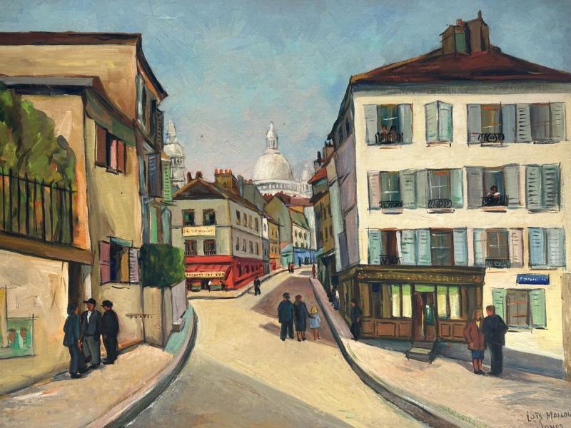 Lois Mailou Mrs V Pierre Noel Jones Paris ca 1937 38