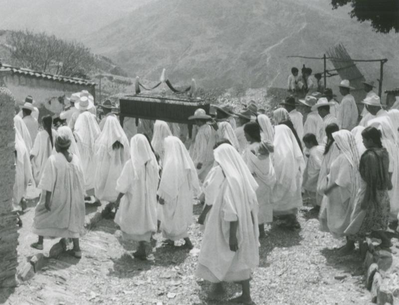 Lola Alvarez Bravo Burial in Yalalag Oaxaca