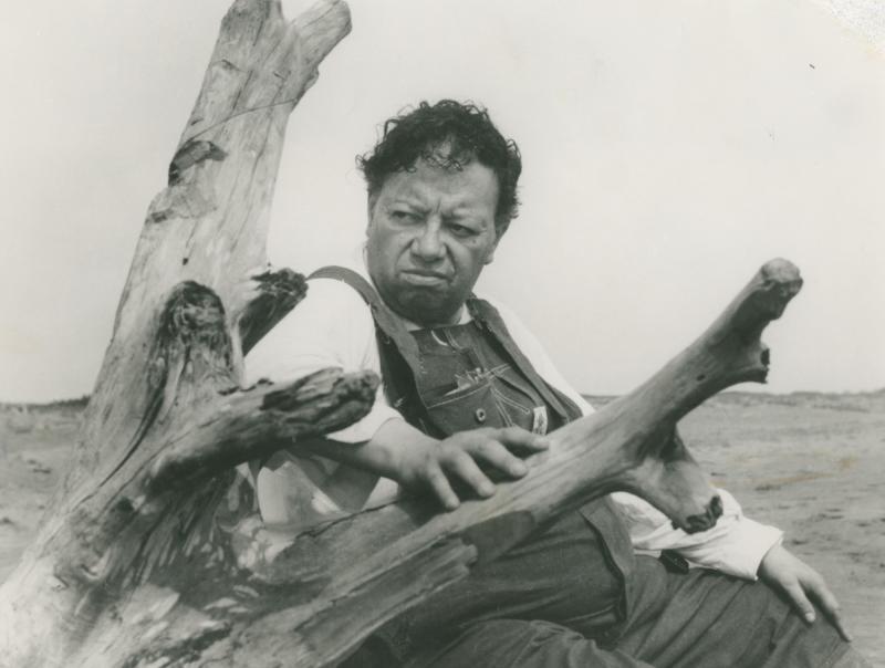 Lola Alvarez Bravo Diego Rivera 1945