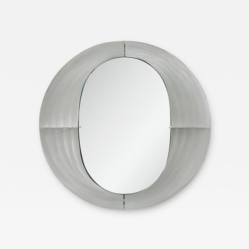 Lorenzo Burchiellaro Rare Circular Mirror by Lorenzo Burchiellaro
