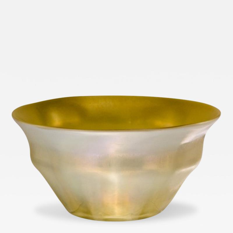 Louis Comfort Tiffany L C Tiffany Favrille Bowl Art Glass