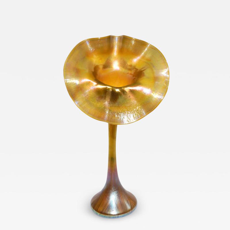 Louis Comfort Tiffany Louis Comfort Tiffany Jack In The Pulpit Favrile Vase