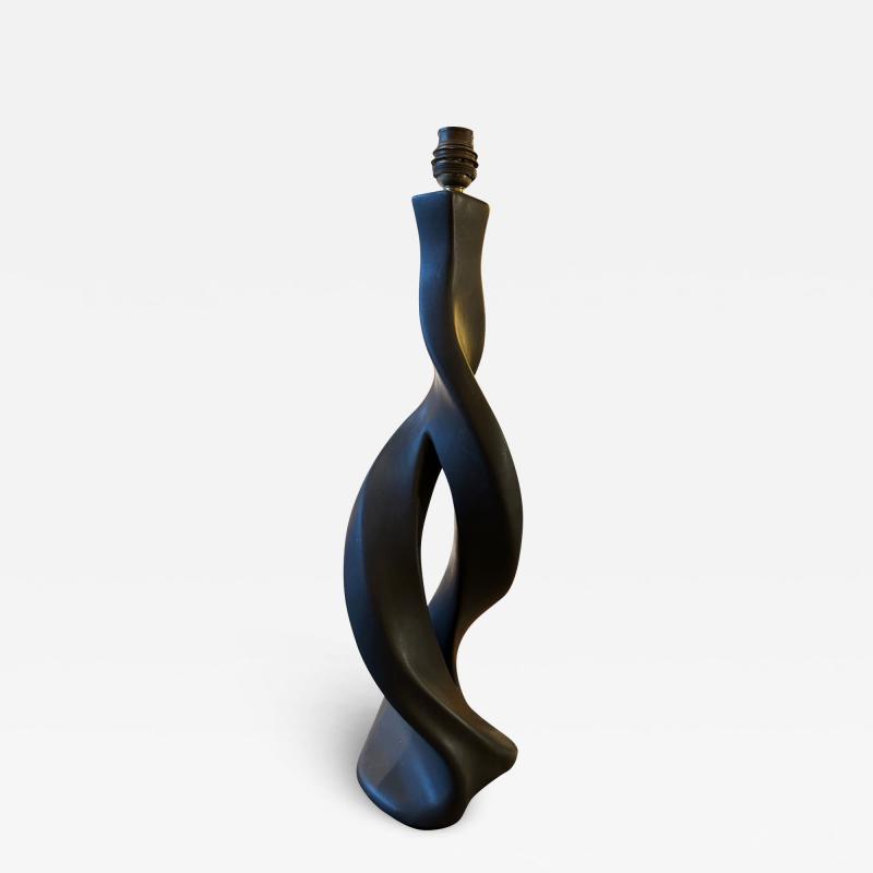 Louis Giraud Ceramic table lamp by Louis Giraud Vallauris France 1950s