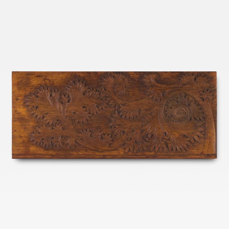 Louis H Sullivan Carved Relief Panel From the Men s Bar The Auditorium Building Chicago