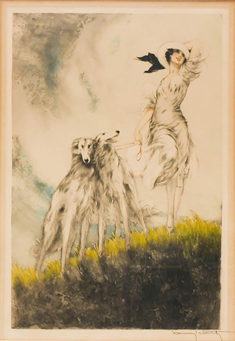 Louis Icart Louis Icart Etching Joy of Life Circa 1929 Signed Numbered