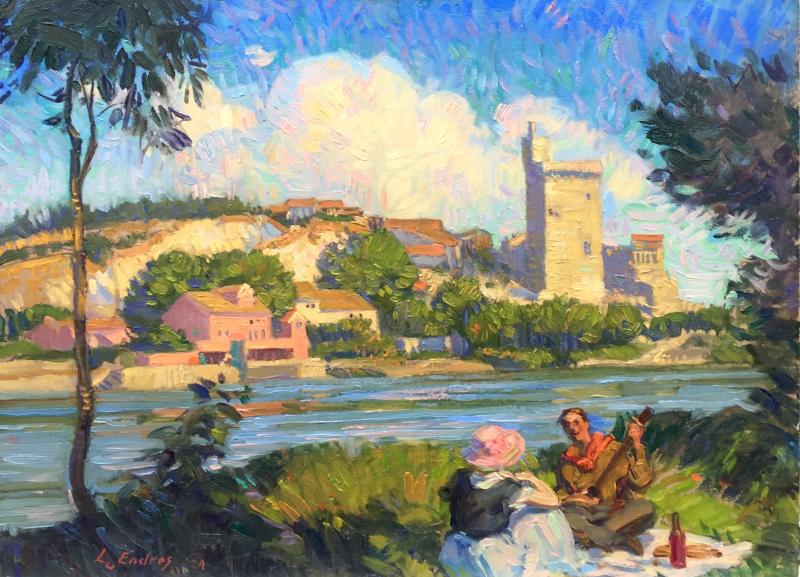 Louis J Endres Villeneuve les Avignon 