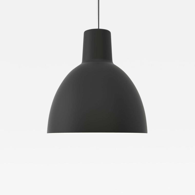 Louis Poulsen Extra Large Louis Poulsen Toldbod 21 7 Metal Pendant in Black