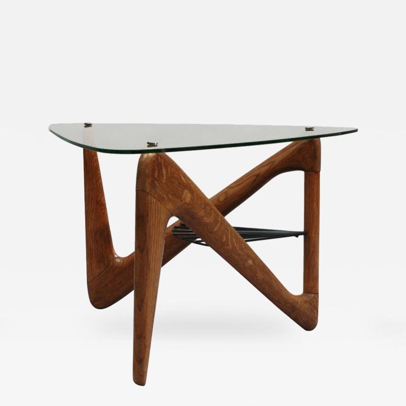 Louis Sognot French Art Deco Side Table by Louis Sognot