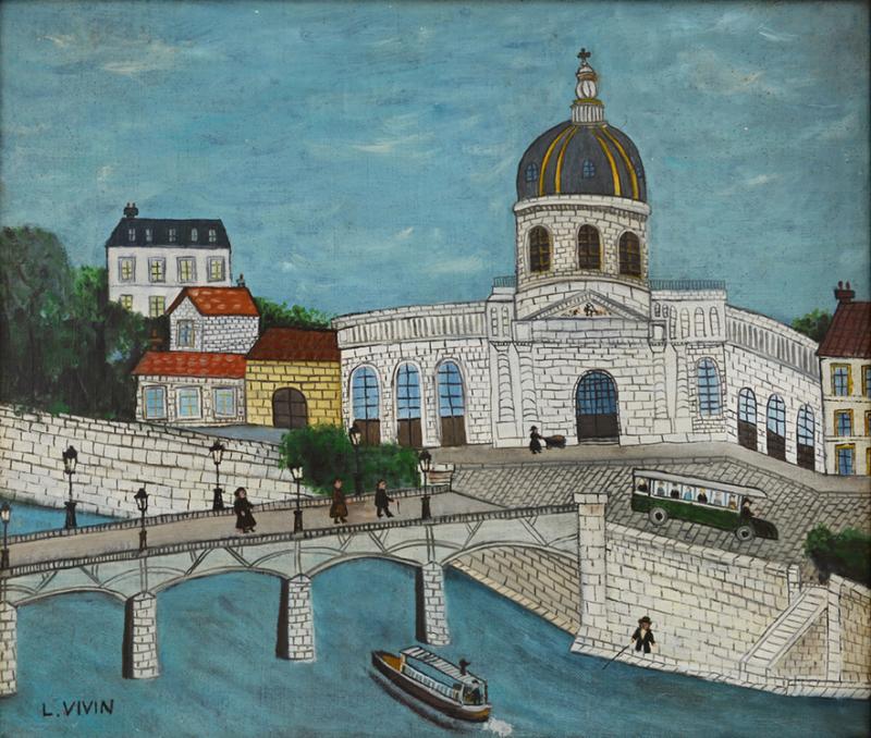 Louis Vivin Le pont des Arts