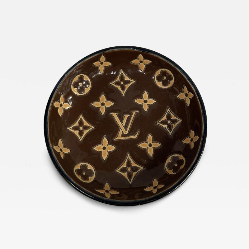 Louis Vuitton Ceramic vide poche by Longwy for Louis Vuitton