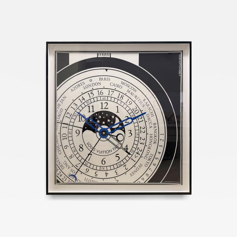 Louis Vuitton LOUIS VUITTON FRAMED TEMPS DU VOYAGE SCARF