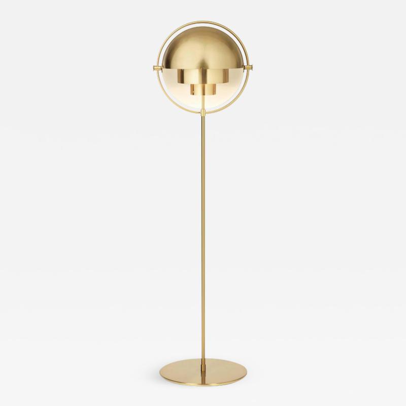 Louis Weisdorf Louis Weisdorf Multi Lite Floor Lamp in Brass