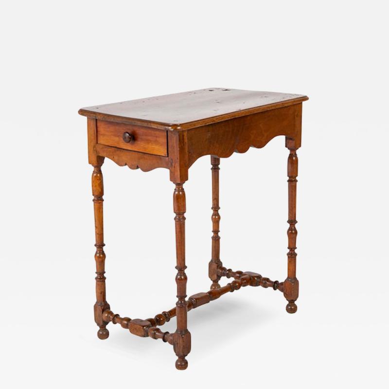 Louis XIII Period Walnut Side Table