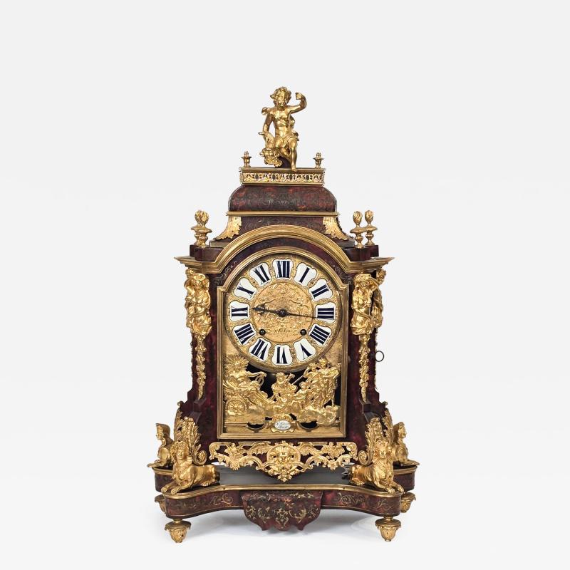 Louis XIV Boulle and Gilt Bracket Clock
