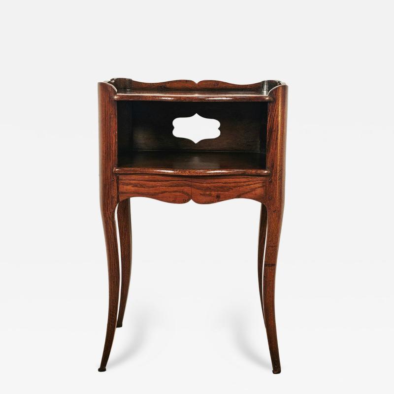 Louis XV Chestnut Table with Drawer France 18th century