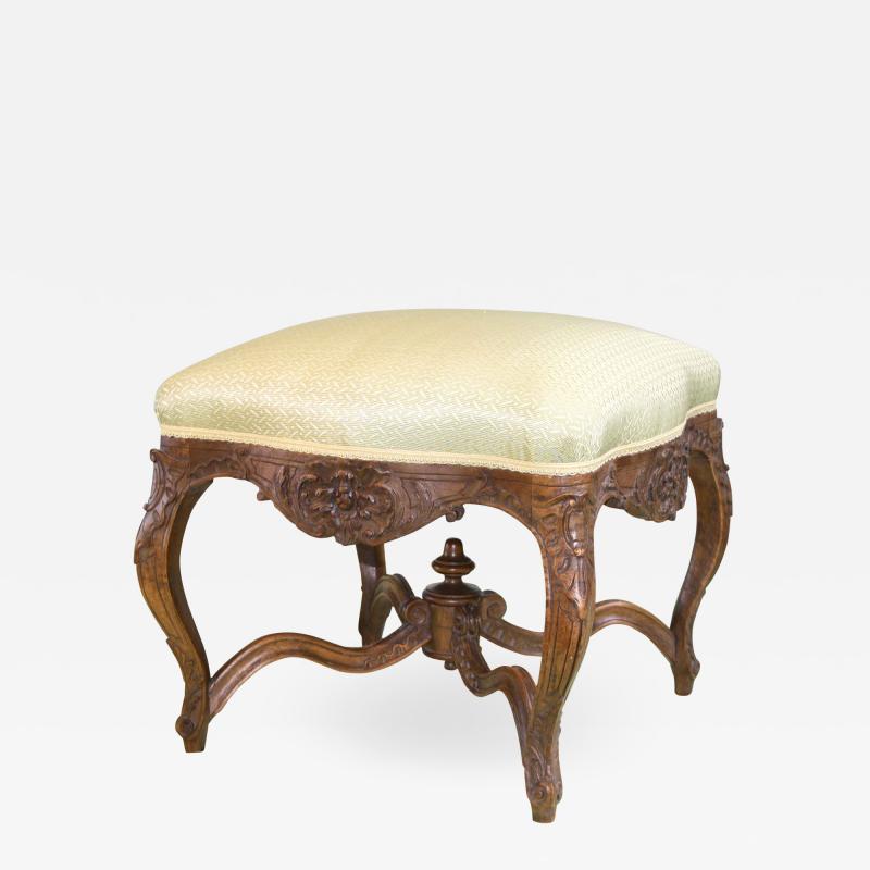 Louis XV Revival Court Tabouret