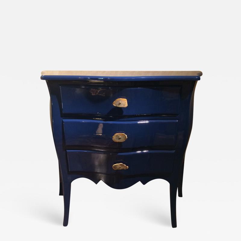 Louis XV Style Blue Rosewood Dresser