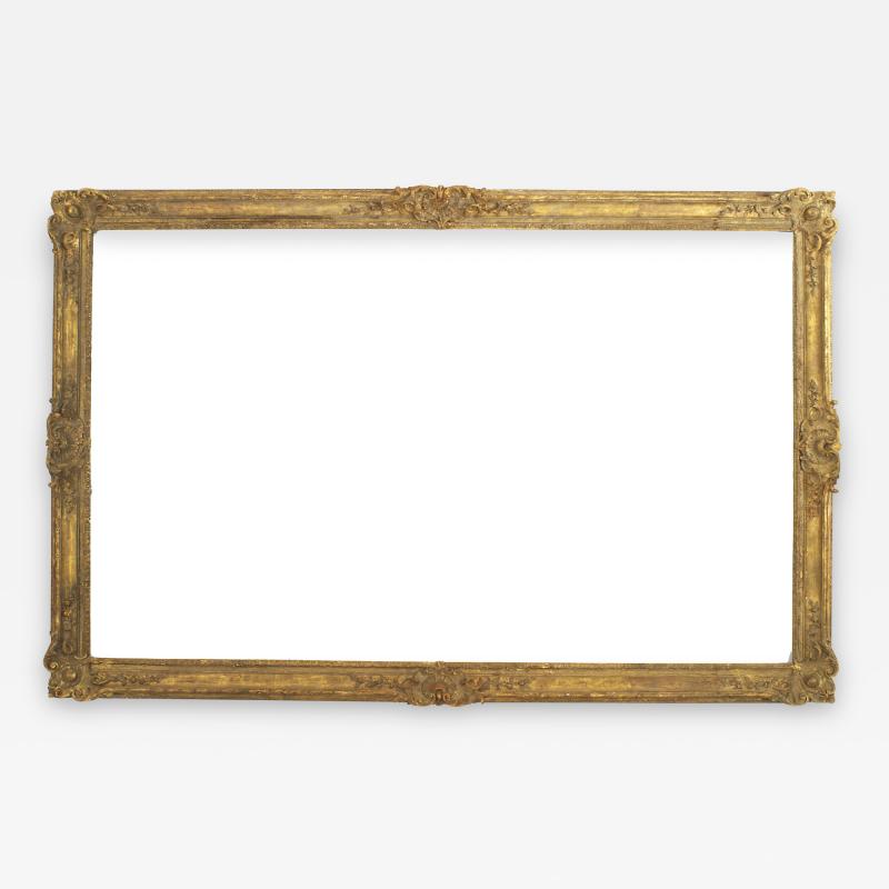 Louis XV Style Carved Gilt Wood Mirror