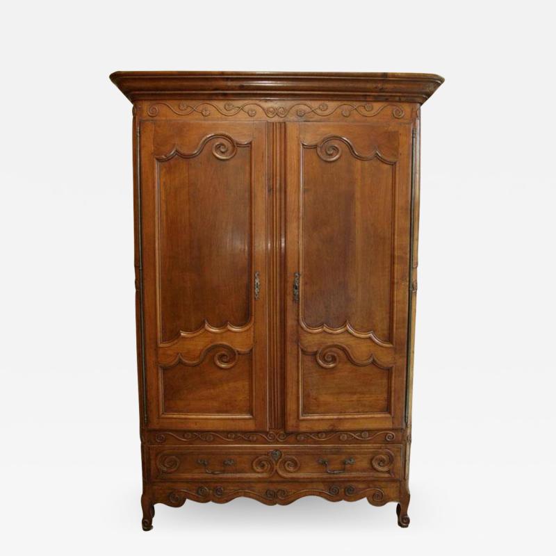 Louis XV Walnut Armoire