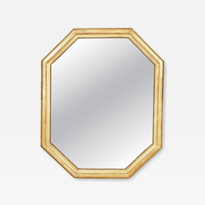 Louis XVI Giltwood Mirror