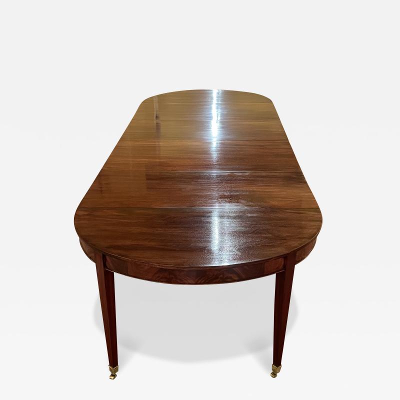 Louis XVI Mahogany Dining Table