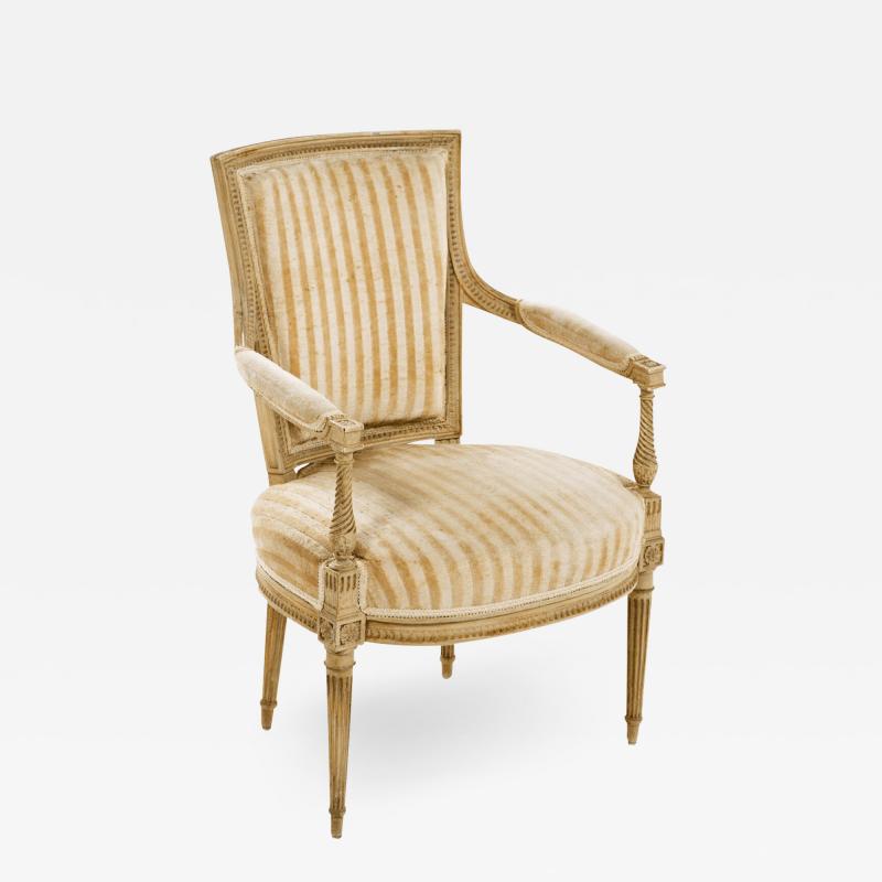 Louis XVI Painted Armchair