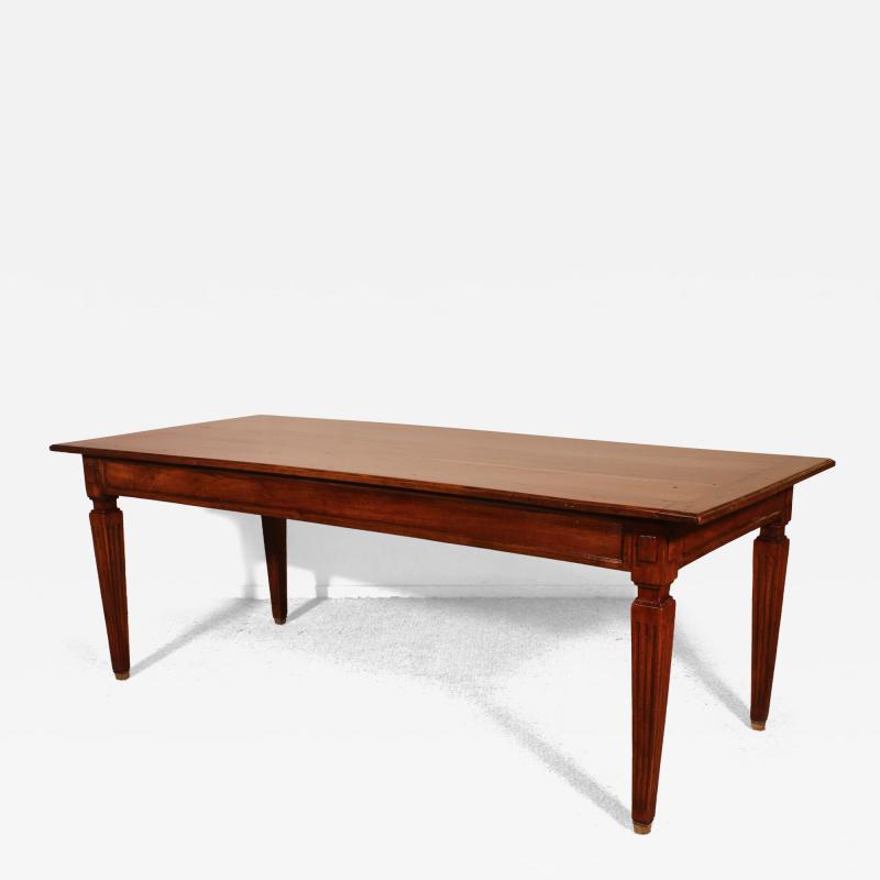 Louis XVI Period Walnut Dining Table 18th Century