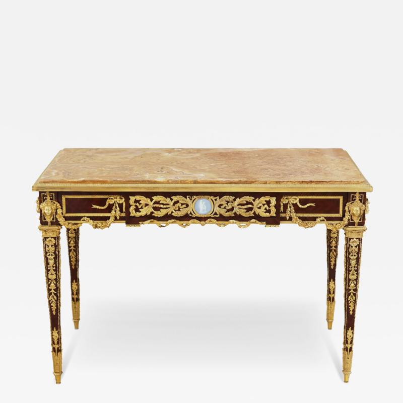 Louis XVI Style Writing Desk Model By Joseph Emmanuel Zwiener France Paris