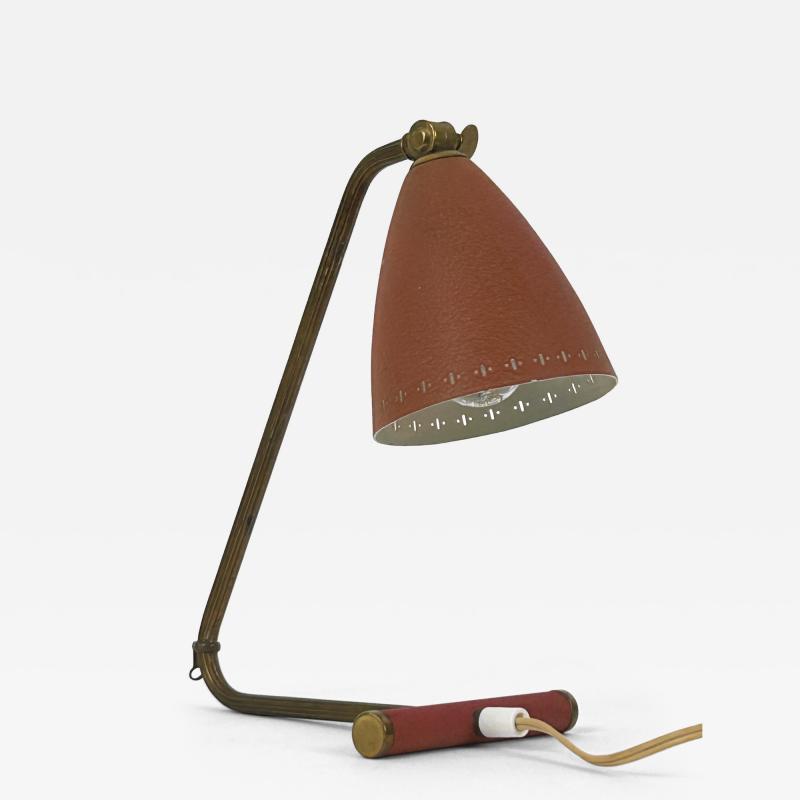 Lovely Mid Century Modern Adjustable Table Lamp or Wall Light Sweden 1950s