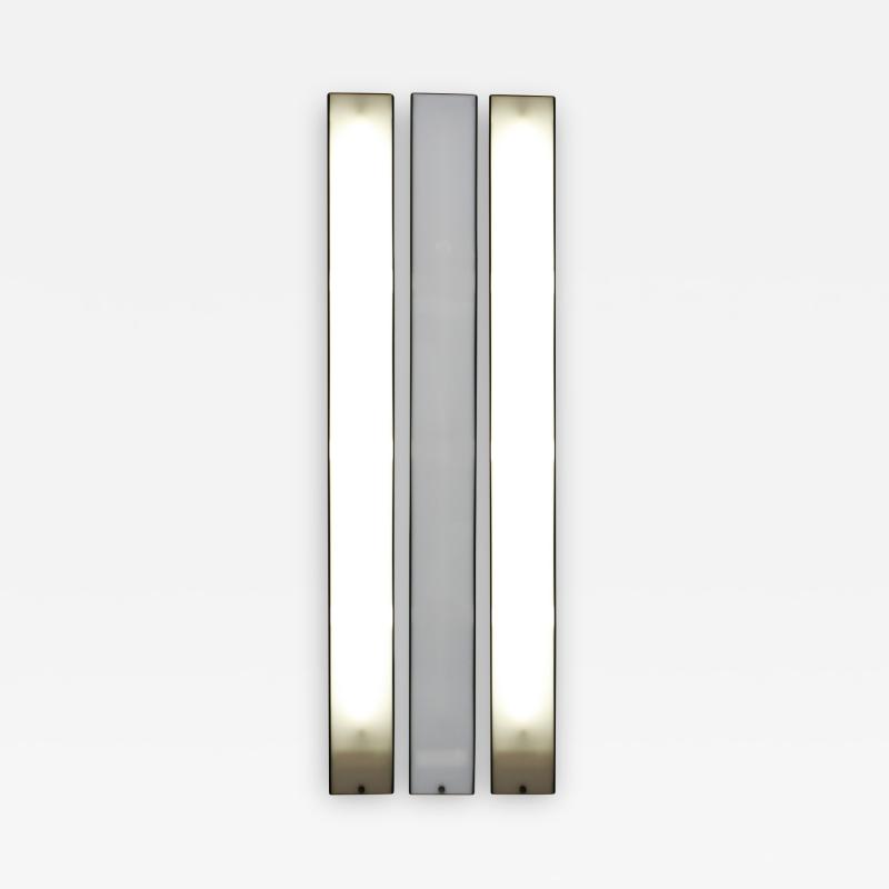 Luciano Bertoncini Luciano Bertoncini Gronda Modular Vertical Italian Wall Light 1970s