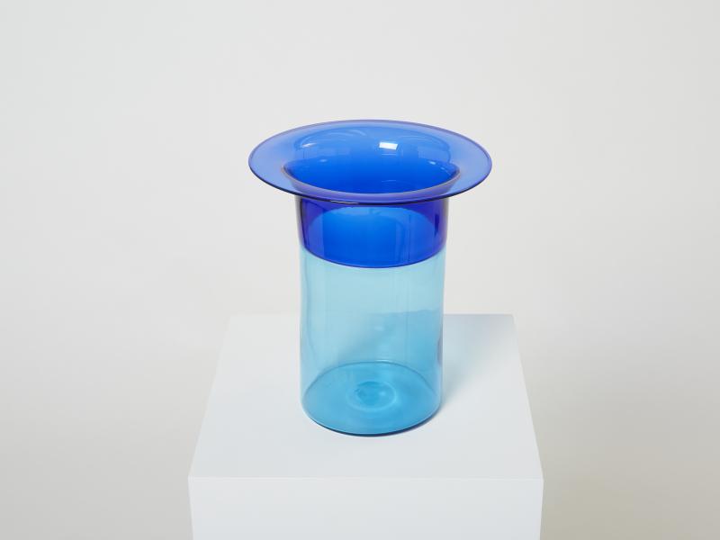 Luciano Gaspari - Luciano Gaspari large Incalmo Murano glass vase by ...