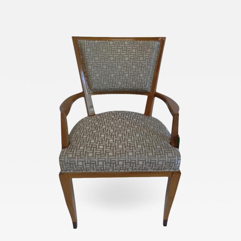 Lucien Rollin Art Deco Arm Chair by Lucien Rollin for William Switzer