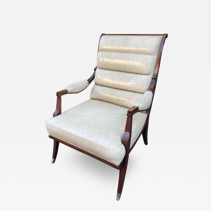 Lucien Rollin Lucien Rollin Art Deco Leather Chair