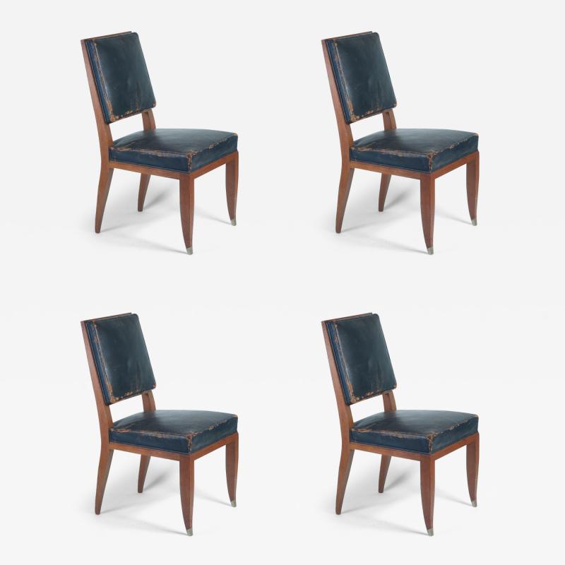 Lucien Rollin Lucien Rollin set of 4 dining chairs in oak