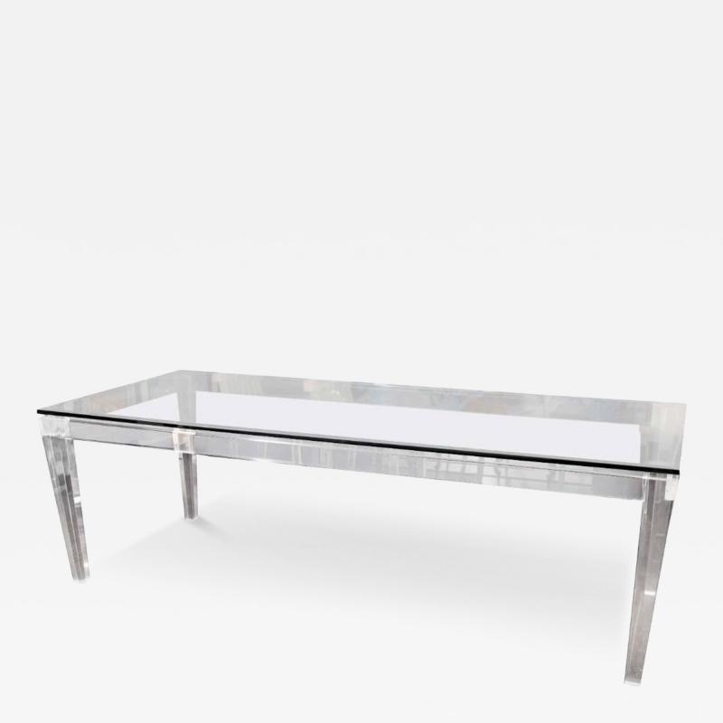 Lucite Dining Table
