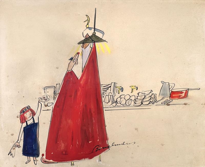 Ludwig Bemelmans Madeline and the Magician Madelines Christmas 