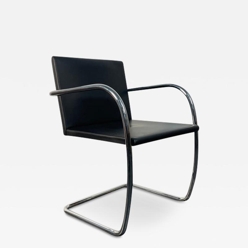 Ludwig Mies Van Der Rohe Brno chair with tubular steel frame by Ludwig Mies Van Der Rohe for Knoll