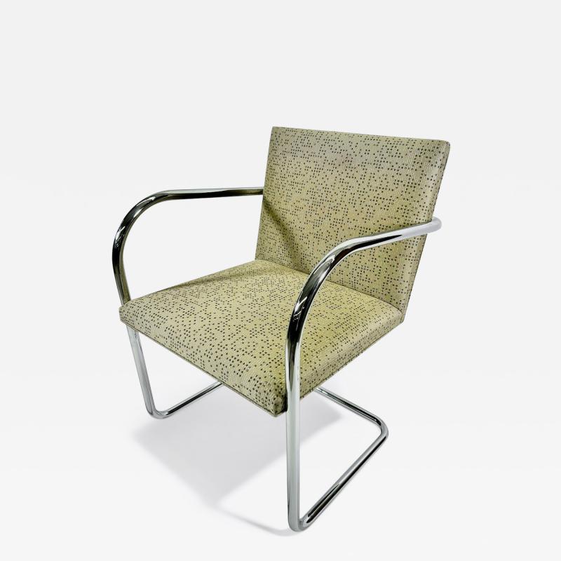 Ludwig Mies Van Der Rohe Knoll Chrome Tubular BRNO Chair by Mies Van Der Rohe