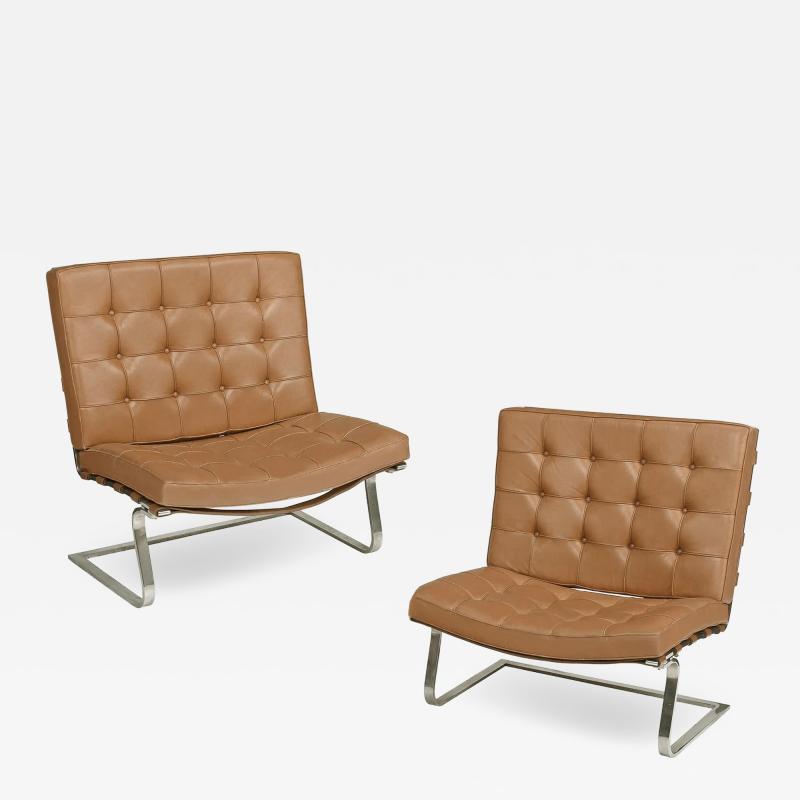 Ludwig Mies Van Der Rohe Pair Early Mies Van Der Rohe Lilly Reich Tugendhat Chairs
