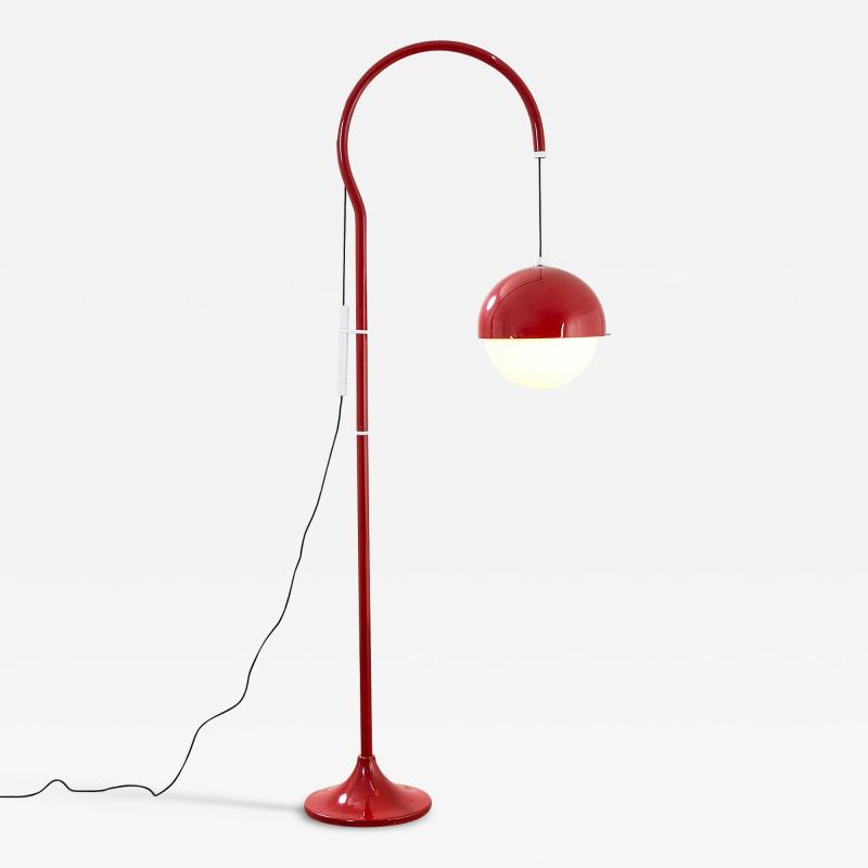 Luigi Buti Bandini Kartell Red Floor Lamp Mod 4055 by Luigi Bandini Buti 70