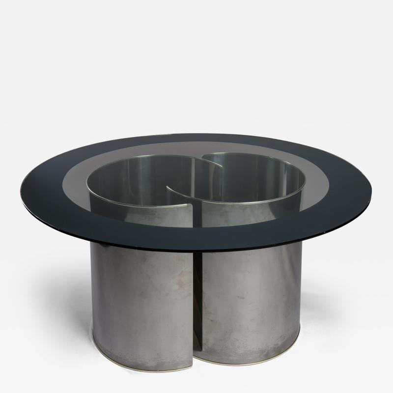 Luigi Caccia Dominioni Luigi Caccia Dominioni for Azucena table T20 Fascia Specchiata Italy 1970s