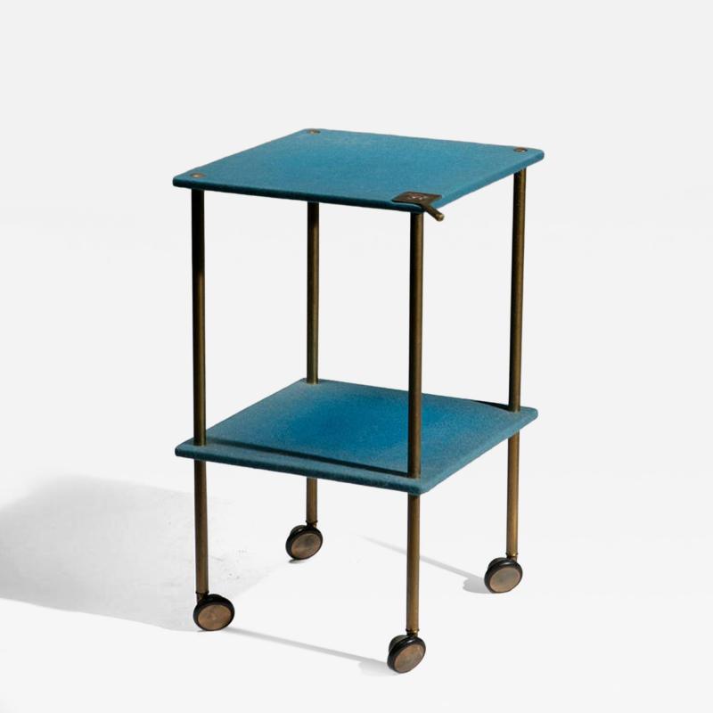 Luigi Caccia Dominioni Rare Table Cart Model T9 by Luigi Caccia Dominioni for Azucena Italy 1960s