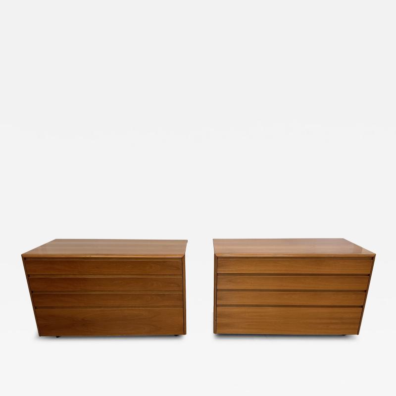 Luigi Saccardo Wood Chest of Drawers by Luigi Saccardo for Gasparello Italy 1970s