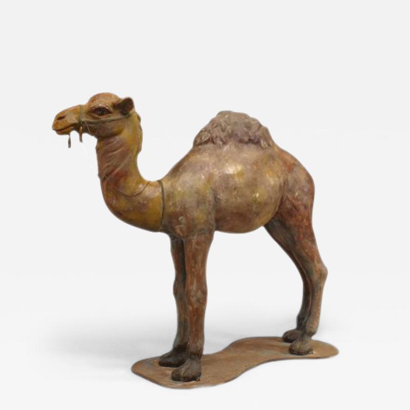 Luke Saunders American Papier Mache Camel Figure