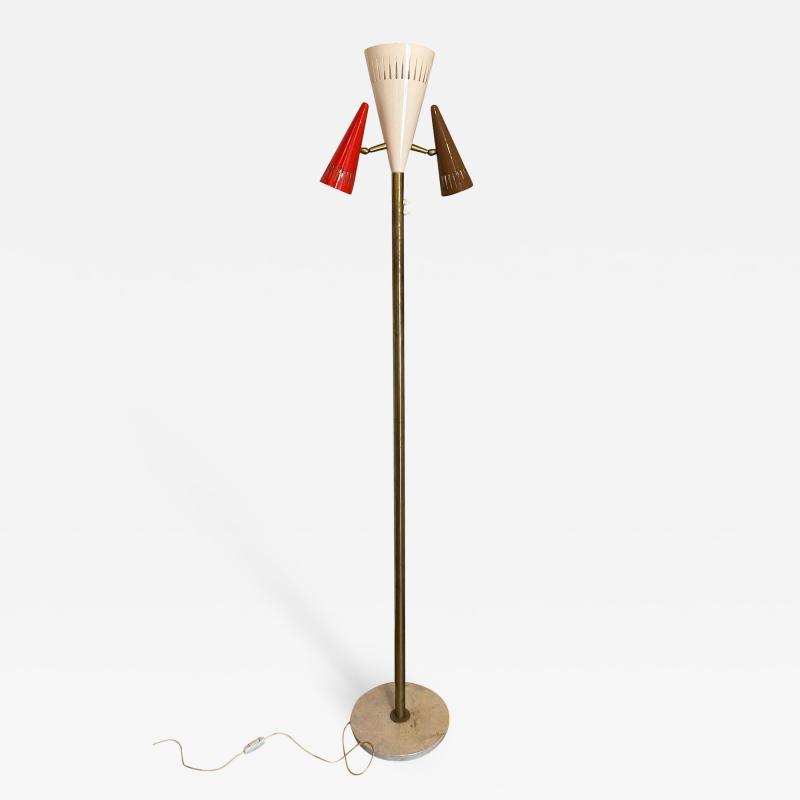 Lumen Milano Unusual late 50s Floor Lamp