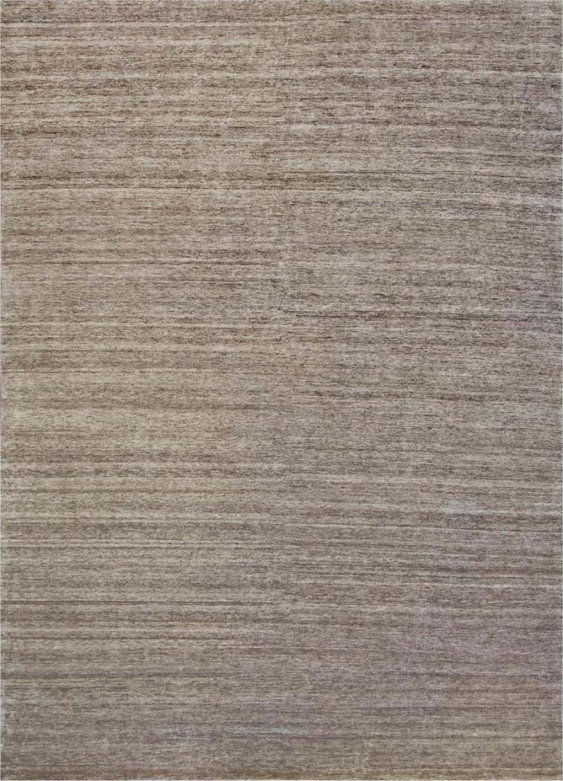 Luxurious Handwoven Wool and Silk Contemporary Rug