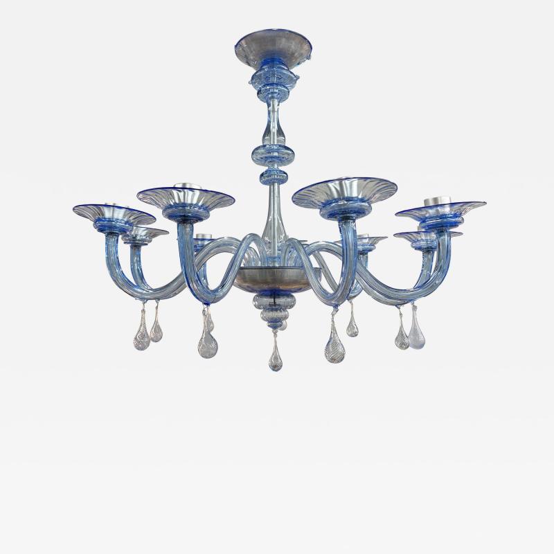 M V M Cappellin Co Antique MVM Cappellin Co Murano Glass Chandelier