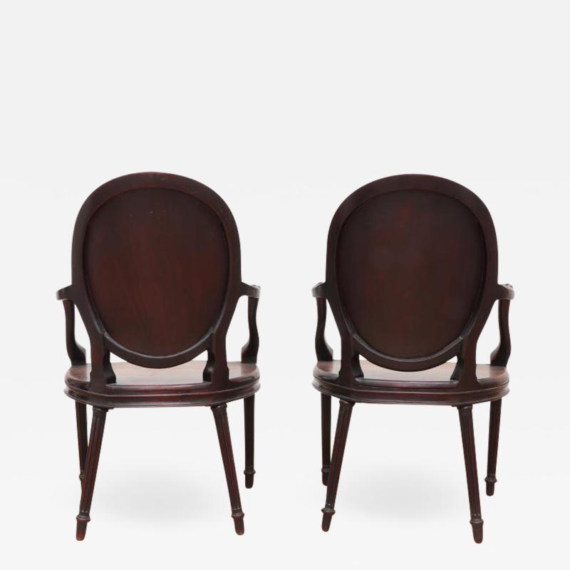 MAYHEW AND INCE PAIR OF CHAIRS